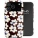 Selencia Vivid Backcover met MagSafe voor de Apple iPhone 18 Pro / 17 Pro - Choco Flower Pop