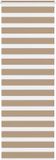 vidaXL Zebra Blind 90x200 cm Polyester Zandbruin