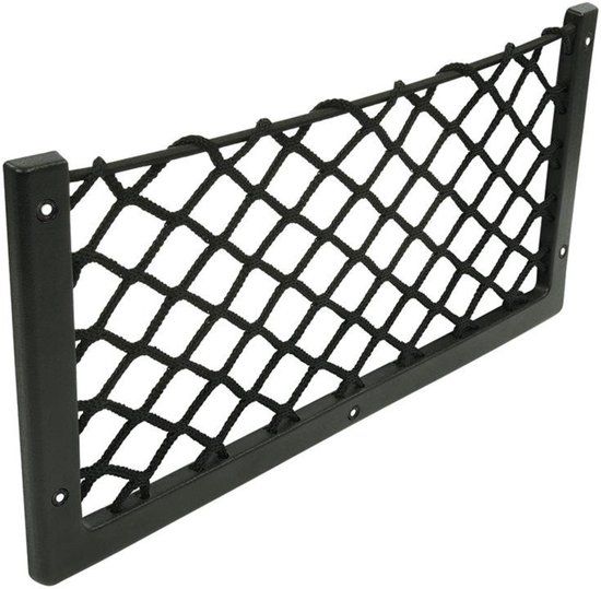 ProPlus Opbergnet met kunststof frame - 302 x 169 mm - zwart