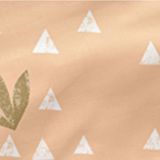 HappyFriday Moshi Moshi Harvestwood hoeslaken, meerkleurig, 90 x 200 x 32 cm