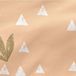 HappyFriday Moshi Moshi Harvestwood hoeslaken, meerkleurig, 90 x 200 x 32 cm