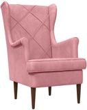 vidaXL - Fauteuil - Roze - Fluweel