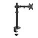 ACT Monitorarm 34", 1 scherm, Zwart, VESA 75x75mm/100x100mm, 8kg