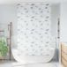 Maison Exclusive - Rideau de douche avec caisse intégrée, dimensions 130x240 cm, largeur du tissu 126 cm