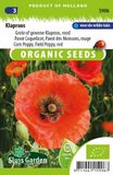 Sluis Garden Klaproos Rood BIO (Papaver rhoeas)