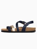 Bayton Sandalen met riem blauw