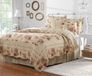 Greenland Home Quilt Set, Katoen, Ecru, King (5-delig)