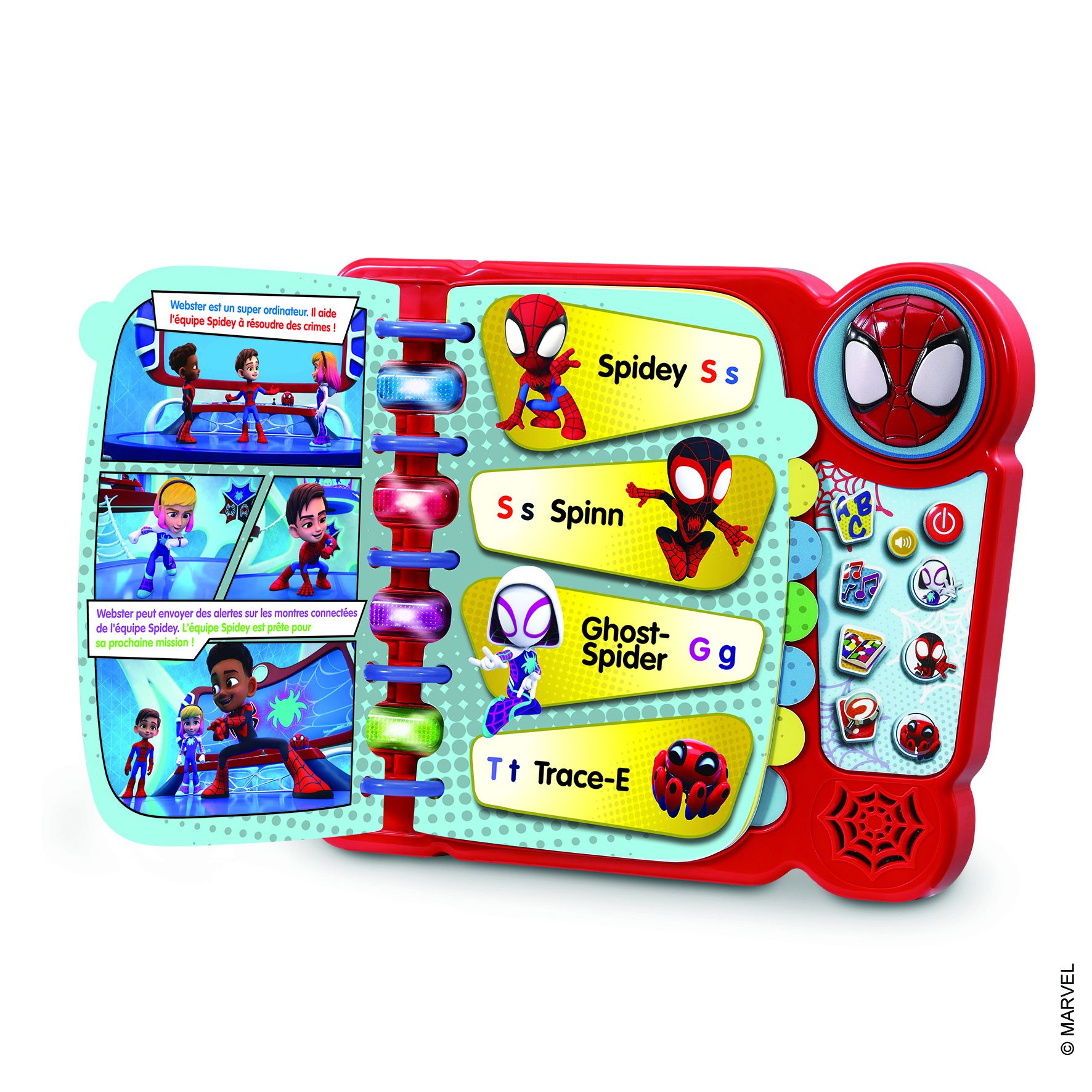 VTech LE LIVRE-JEU EDUCATIF DE SPIDEY