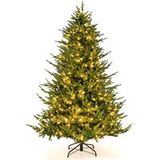 Coast Sapin artificiel avec 8 modes d'éclairage et 280 LED blanc chaud - 180cm