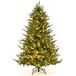 Coast Sapin artificiel avec 8 modes d'éclairage et 280 LED blanc chaud - 180cm