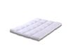 Sampur - Surmatelas Plumes Douillet : 100% Plumes De Canard - 6cm - 140x190 Cm