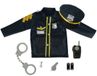 Goodz4All Police Costume Child with Battery Accessories – Police Officer Dress-up Carnival – Agent Costume Boys & Girls 3-8 Years – Including Light & Sound
