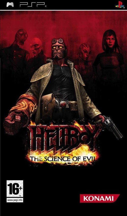 Konami Hellboy the Science of Evil - Sony PSP