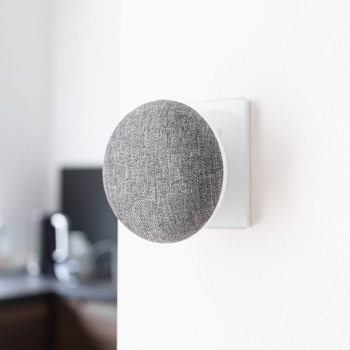 Hombli Doorbell Chime 2 - Wireless Doorbell Chime - Grey/White
