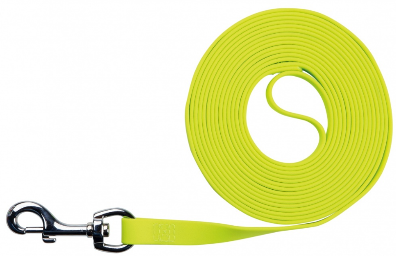 TRIXIE Easy Life Sleeplijn Neon Geel - 15m x 1,7 cm