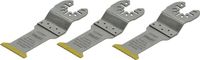 SMART Blades Pro Multitool Zaagblad - 32x55mm - Bi Metaal Titanium Gecoat - Hout/Non-ferro Metaal/Kunststof - 3 stuks