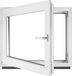 BauPlaza Kunststof kelderraam, draai-kiep, BxH 75 x 40 cm, links
