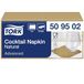 Tork Cocktailservet naturel, 200 servetten, 509502