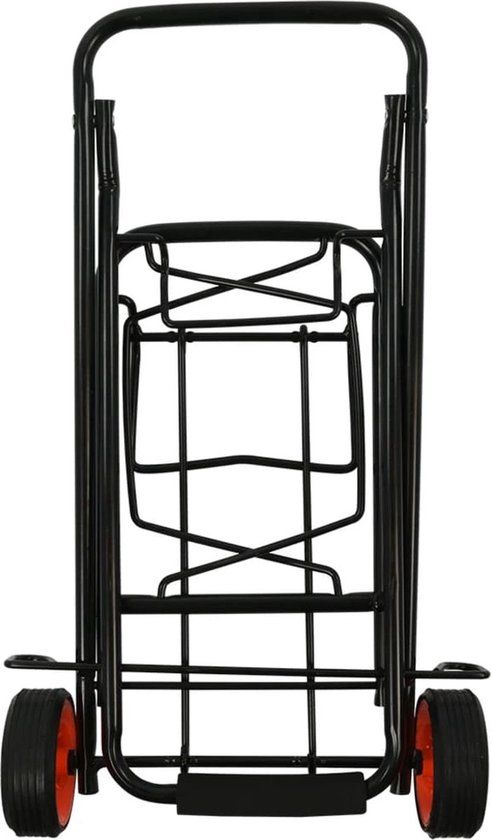 ProPlus Inklapbare Bagagetrolley Staal Zwart 30 Kg
