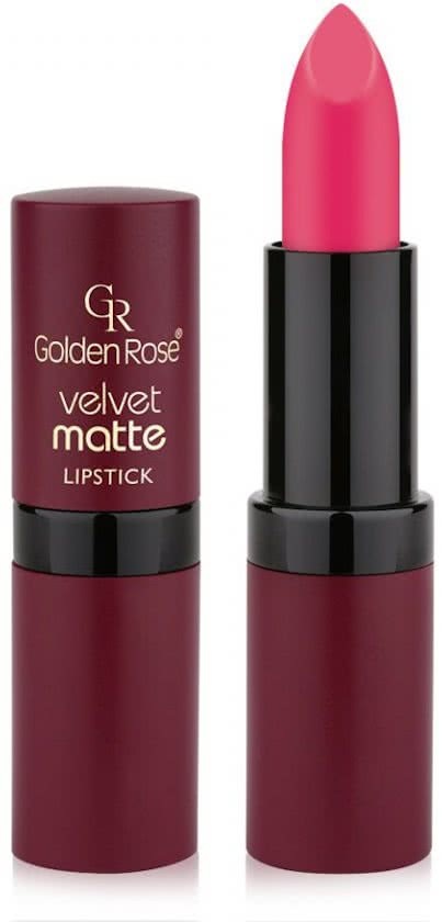 Golden Rose MATTE LIPSTICK VELVET 4 Matte finish zo van de catwalk