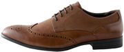 Next - Heren - Brogues met brede pasvorm - Bruin