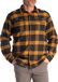 Klim Owen Heavyweight, chemise, couleur: Orange/Noir, taille: L
