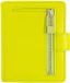 DuDu Portefeuille vertical en cuir Femme Jaune