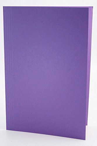 Exacompta Guildhall Square Cut Folder - Mauve - Pack of 50