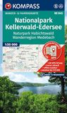 KOMPASS Wanderkarte 845 Nationalpark Kellerwald-Edersee, Naturpark Habichtswald, Wanderregion Medebach 1:50.000