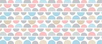 d-c-fix tafelkleed wit – PVC-free Fancy Circles (110 x 140 cm)