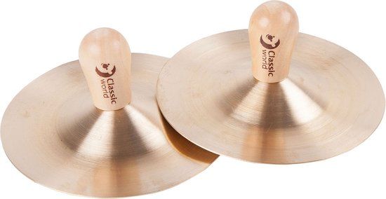 Classic World Cymbals Metaal, 9cm