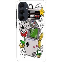 Maniacase Coque Pour Samsung galaxy A55 Consoles nintendo vintage old school