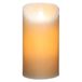 Atmosphera Led stompkaars - 10 x 20 cm - Wit