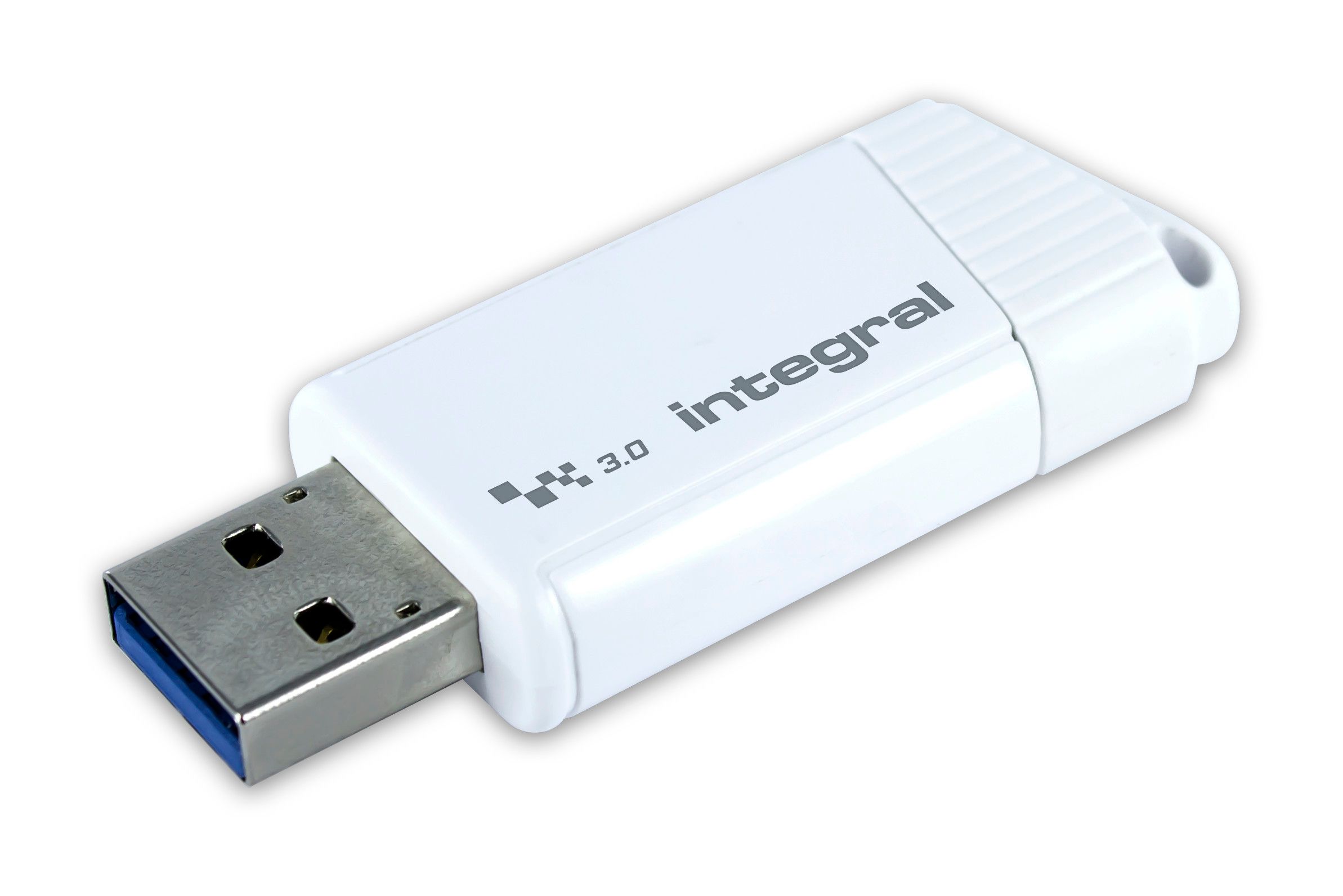 Integral 256GB USB 3.0 Drive Turbo White - Up to 400 MB/s Read, 200 MB/s Write