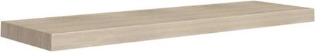 vidaXL Wandschap - zwevend - 90x23,5x3,8 cm - MDF - eikenkleurig