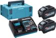Makita Accu Starterset XGT DC40RA 2x BL4050F