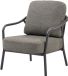 AVH-Collectie Serenno lounge tuinstoel aluminium antraciet