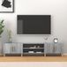 Maison Exclusive - meuble TV, Sonoma gris, 180x31,5x40 cm, panneau de particules