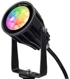 MiBoxer Spot de jardin Zigbee RGB-CCT LED IP65 6W rond noir - LED0280
