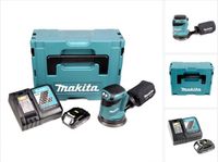 Makita DBO 180 Y1J-D 18 V batterie excentrische schuurmachine + 1x batterie 1.5Ah + lader + Makpac
