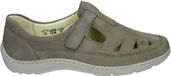 Waldlaufer 496510-H-Henni Lage Sneakers Vrouwen Nubuck Taupe Klittenband