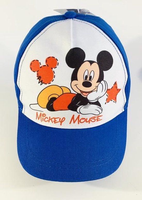 Disney Mickey Mouse Cap - Blue - Size 54 cm (Approx. 5-8 Years)