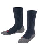FALKE Active Warm dik ademend wol functioneel materiaal sokken kinderen blauw - maat 23-26