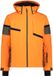 CMP Gevoerde ski-jas met rits en capuchon voor heren, fanta fluo, 3XL