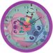 Lilo & Stitch Wandklok - 24 CM - Paars / Groen