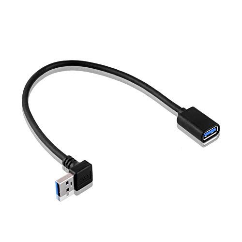SIENOC USB 3.0 Angle Adapter - 90° Angle Adapter - A-Plug to A-Jack
