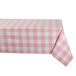 DII Buffalo Check Collection Klassiek tafelkleed met boerderijmotief katoen, roze/wit tafelkleed, 60 x 84 cm