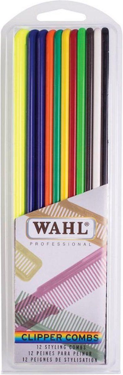 Wahl Professional Clipper Combs - 12 Pieces - 0043917320625