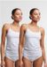 Urban Classics Basic Cotton 2-Pack Tanktop Dames - S - Grijs