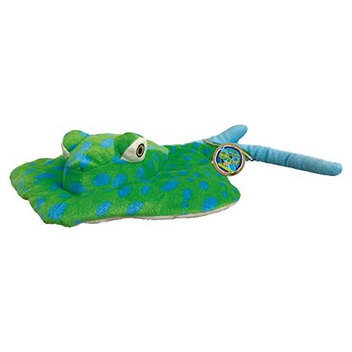 EcoBuddiez - Pijlstaart Rog van Deluxebase - 38 cm - Knuffel - Gerecycled
